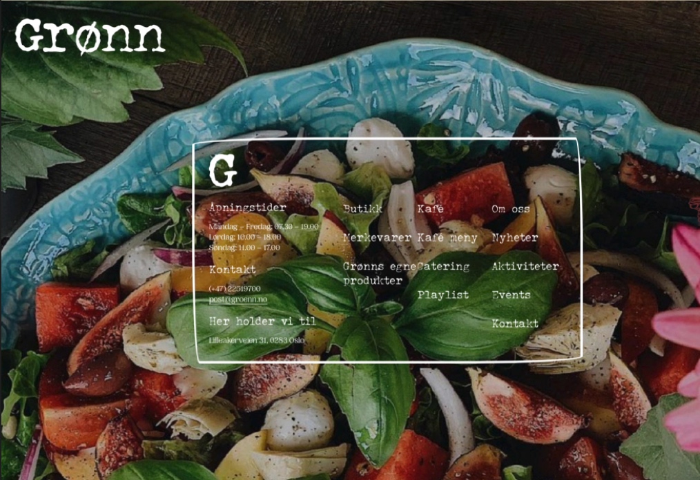 grønn cafe