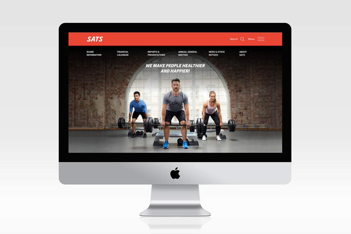 SATS web