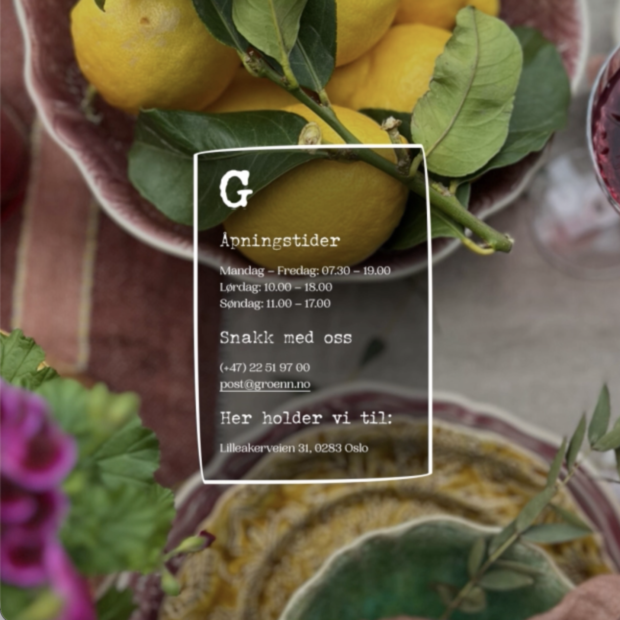 grønn cafe